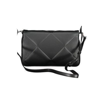 Calvin Klein laukku - Black Cotton Handbag