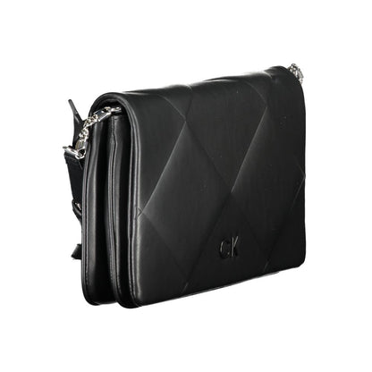 Calvin Klein laukku - Black Cotton Handbag