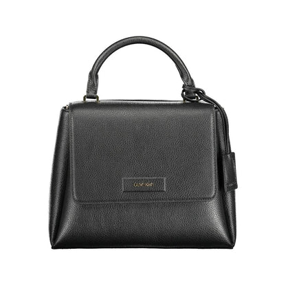 Calvin Klein laukku - Black Polyester Women Handbag