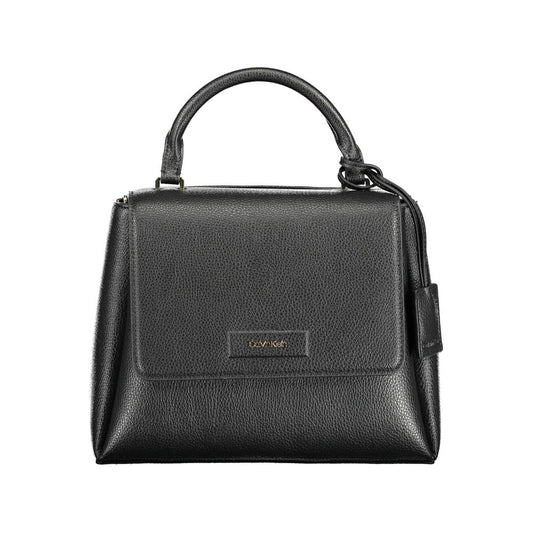 Calvin Klein laukku - Black Polyester Women Handbag
