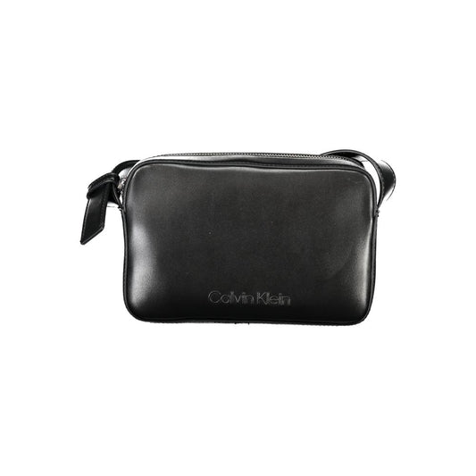 Calvin Klein laukku - Black Polyester Women Handbag