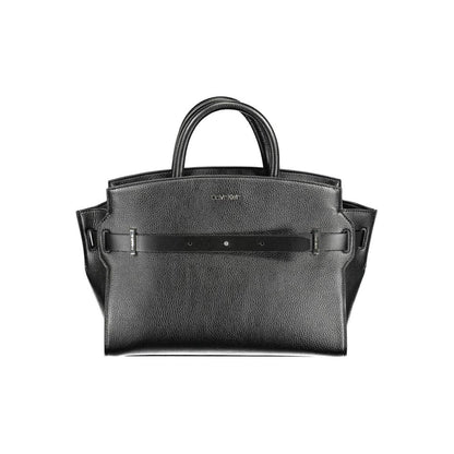 Calvin Klein laukku - Black Polyethylene Women Handbag