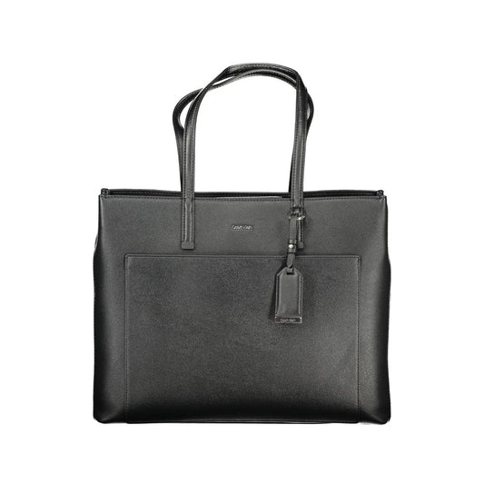 Calvin Klein laukku - Black Polyethylene Women Handbag