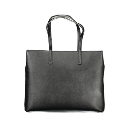 Calvin Klein laukku - Black Polyethylene Women Handbag