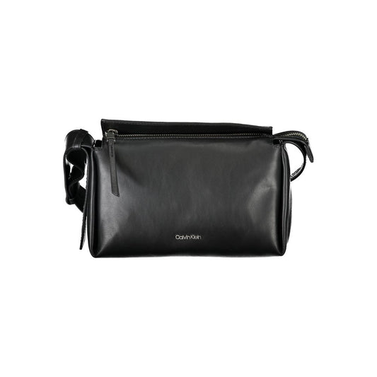 Calvin Klein käsilaukku - Black Polyester Handbag