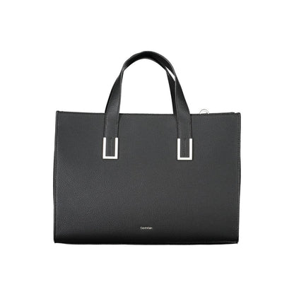 Calvin Klein laukku - Black Polyester Women Handbag