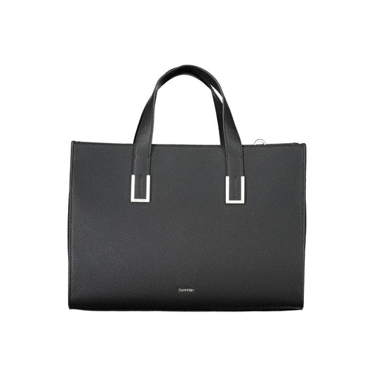 Calvin Klein laukku - Black Polyester Women Handbag