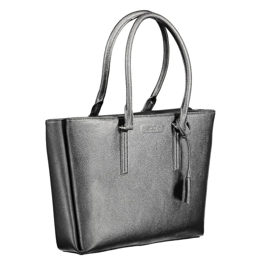 Calvin Klein laukku - Black Polyethylene Women Handbag