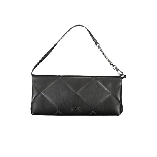 Calvin Klein käsilaukku - Black Polyester Handbag