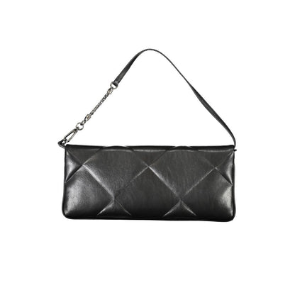 Calvin Klein käsilaukku - Black Polyester Handbag
