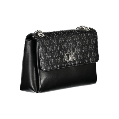 Calvin Klein laukku - Black Polyester Handbag