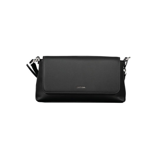 Calvin Klein laukku - Black Polyester Women Handbag