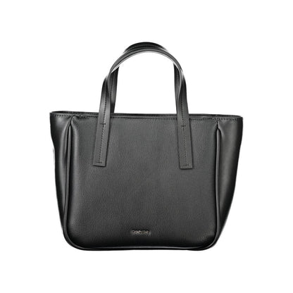 Calvin Klein laukku - Black Polyethylene Women Handbag