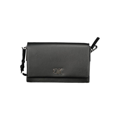 Calvin Klein laukku - Black Polyester Women Handbag