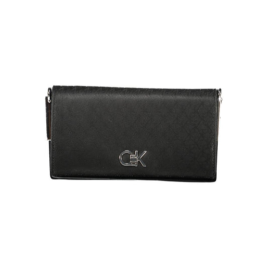 Calvin Klein laukku - Black Polyester Women Handbag