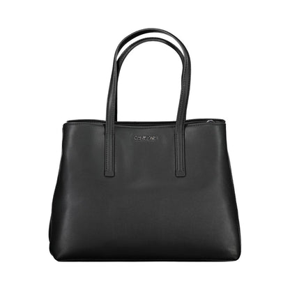 Calvin Klein laukku - Black Polyester Women Handbag