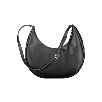 Calvin Klein laukku - Black Recycled Polyester Women Handbag