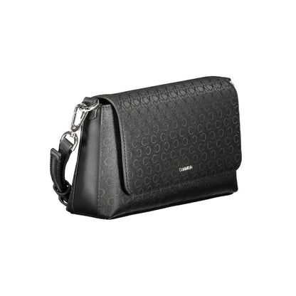 Calvin Klein laukku - Black Polyester Women Handbag