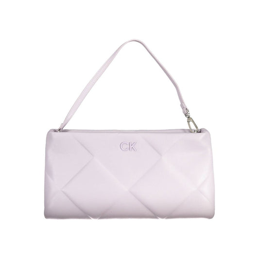 Calvin Klein käsilaukku - Purple Polyester Handbag