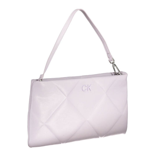 Calvin Klein käsilaukku - Purple Polyester Handbag