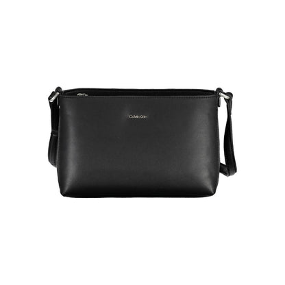 Calvin Klein laukku - Black Polyester Women Handbag