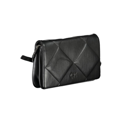 Calvin Klein käsilaukku - Black Polyester Handbag