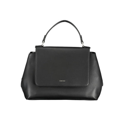 Calvin Klein käsilaukku - Black Polyester Handbag