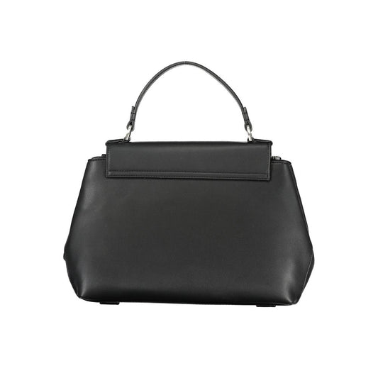 Calvin Klein käsilaukku - Black Polyester Handbag