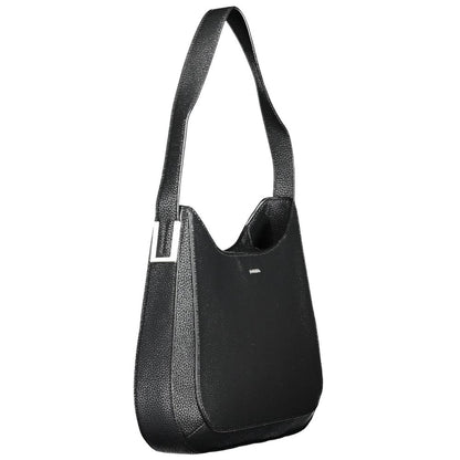 Calvin Klein laukku - Black Polyester Women Handbag