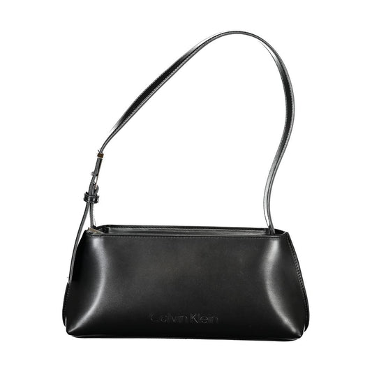 Calvin Klein laukku - Black Polyester Women Handbag