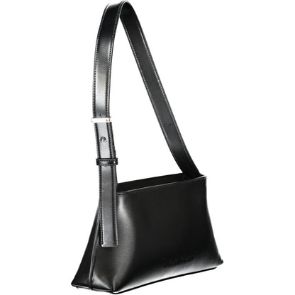 Calvin Klein laukku - Black Polyester Women Handbag