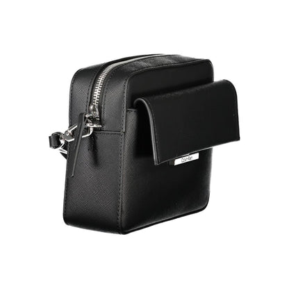 Calvin Klein laukku - Black Polyethylene Women Handbag