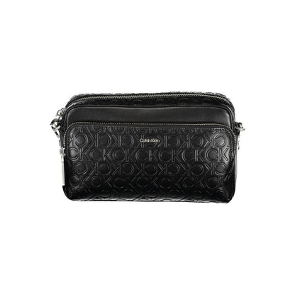 Calvin Klein käsilaukku - Black Polyester Handbag