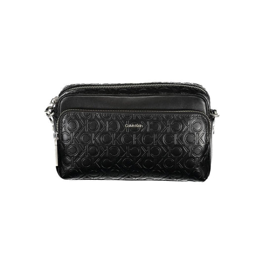 Calvin Klein käsilaukku - Black Polyester Handbag