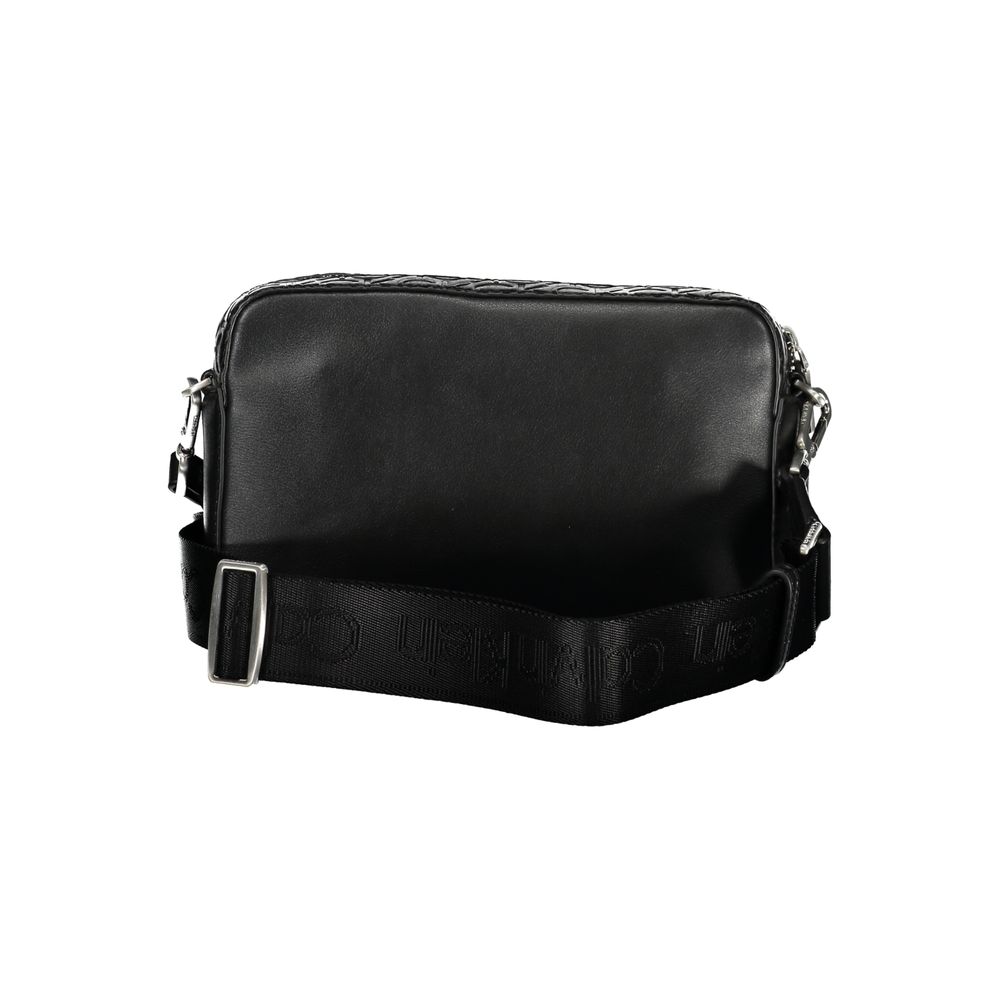 Calvin Klein käsilaukku - Black Polyester Handbag