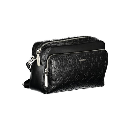 Calvin Klein käsilaukku - Black Polyester Handbag