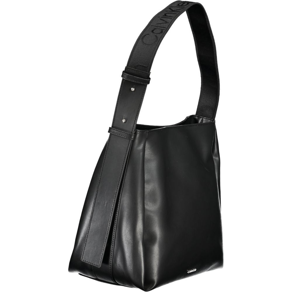Calvin Klein laukku - Black Polyester Handbag