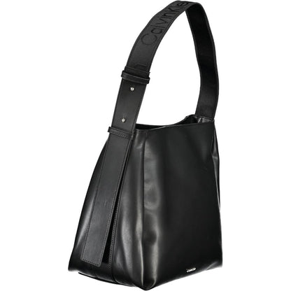 Calvin Klein laukku - Black Polyester Handbag