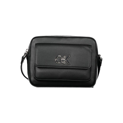 Calvin Klein laukku - Black Polyethylene Women Handbag