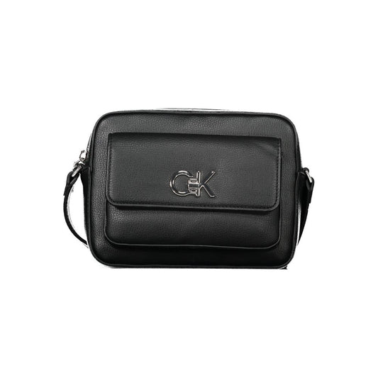 Calvin Klein laukku - Black Polyethylene Women Handbag
