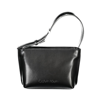 Calvin Klein laukku - Black Polyester Women Handbag