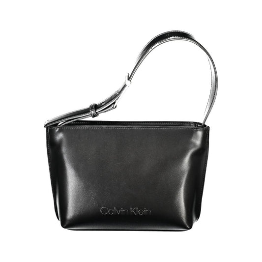 Calvin Klein laukku - Black Polyester Women Handbag