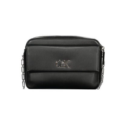Calvin Klein laukku - Black Polyester Women Handbag