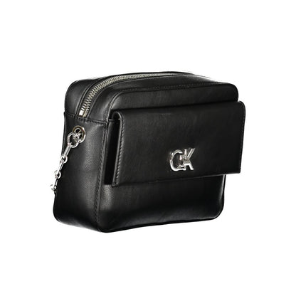 Calvin Klein laukku - Black Polyester Women Handbag