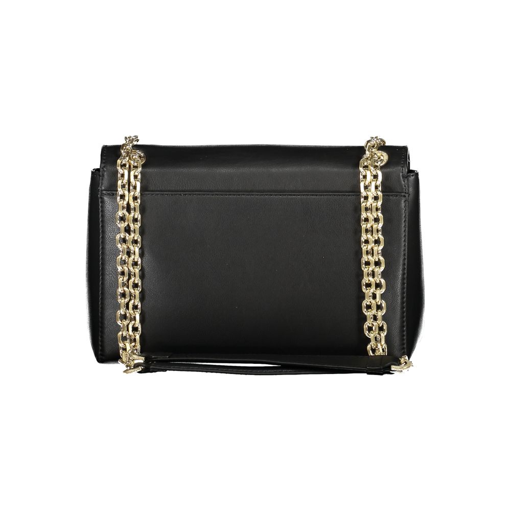 Calvin Klein käsilaukku - Black Polyester Handbag