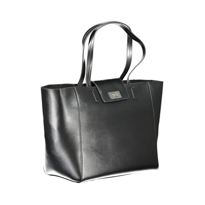 Calvin Klein laukku - Black Polyester Handbag