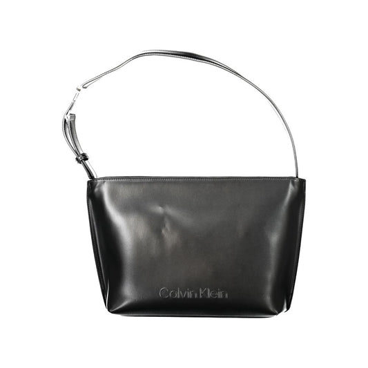 Calvin Klein laukku - Black Polyester Women Handbag