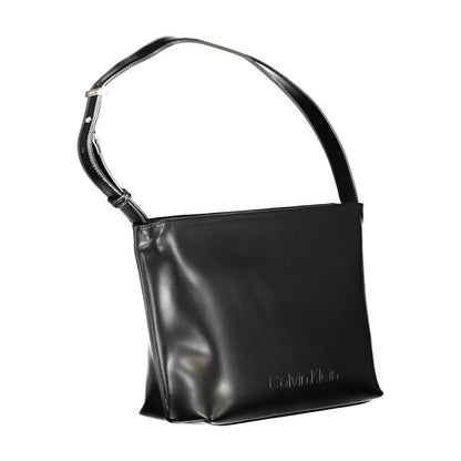 Calvin Klein laukku - Black Polyester Women Handbag