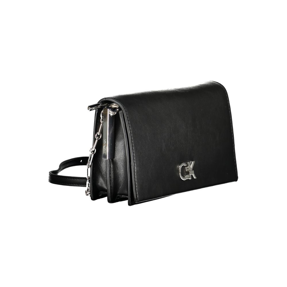 Calvin Klein laukku - Black Polyester Handbag
