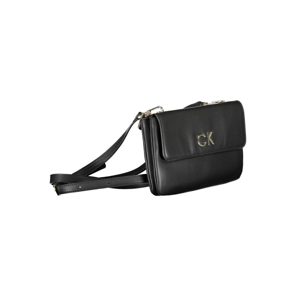 Calvin Klein laukku - Black Polyester Handbag
